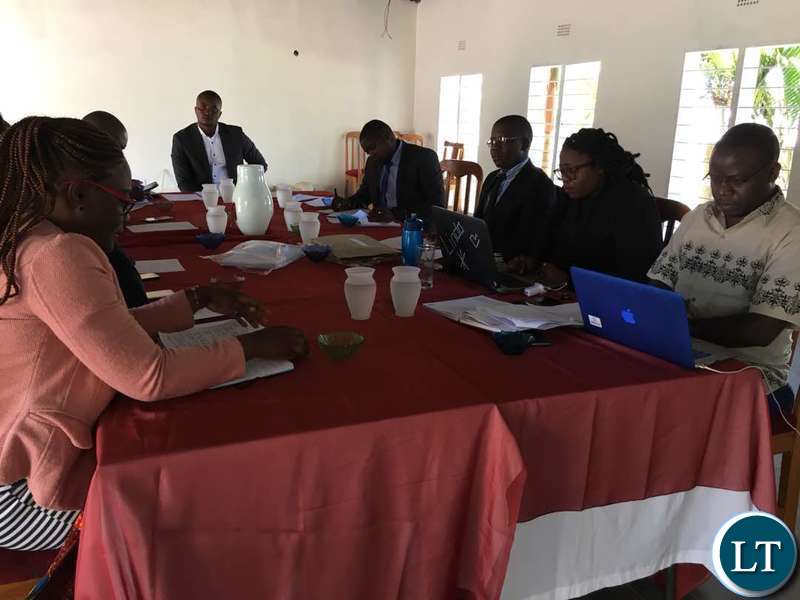 Zambian Open University Student Union (ZAOUSU) meeting in Kitwe