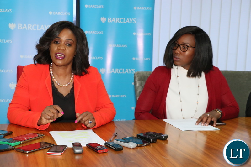 arclays Bank Zambia Managing Director, Mizinga Melu