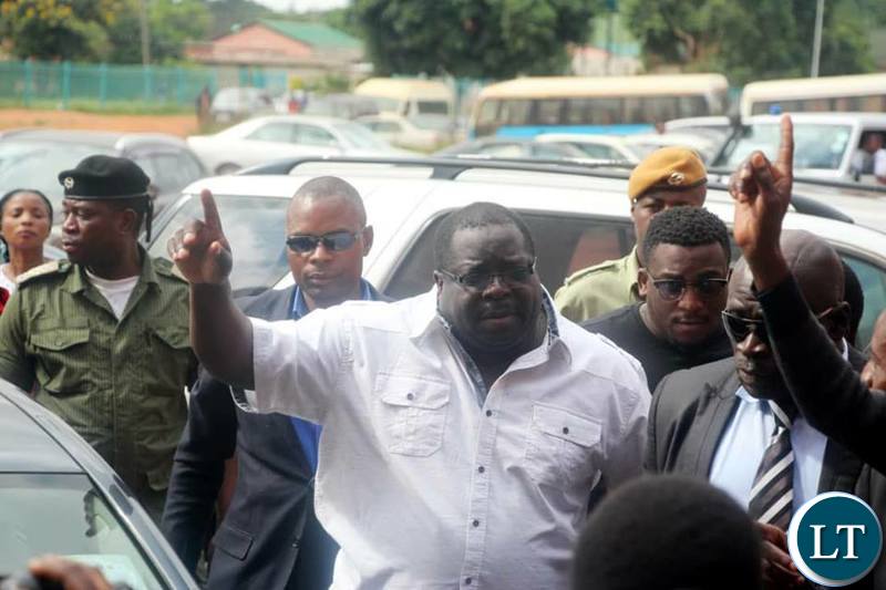 Roan Member of Parliament Chishimba Kambwili