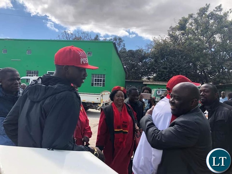 Meeting of PF and UPND at the PF Party Headquarters