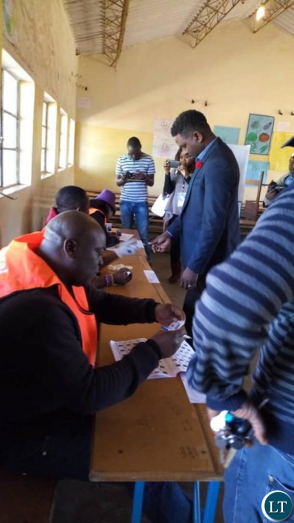 Mundia Mukubesa voting