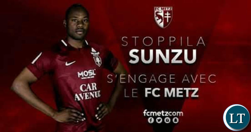 Sunzu’s FC Metz welcome poster