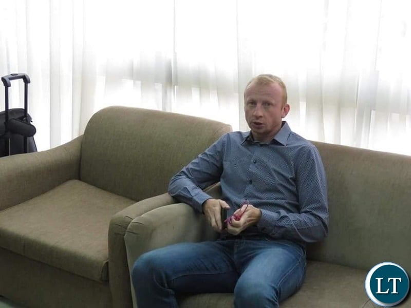 Sven Vandebroeck, coach of the Zambia National Football Team