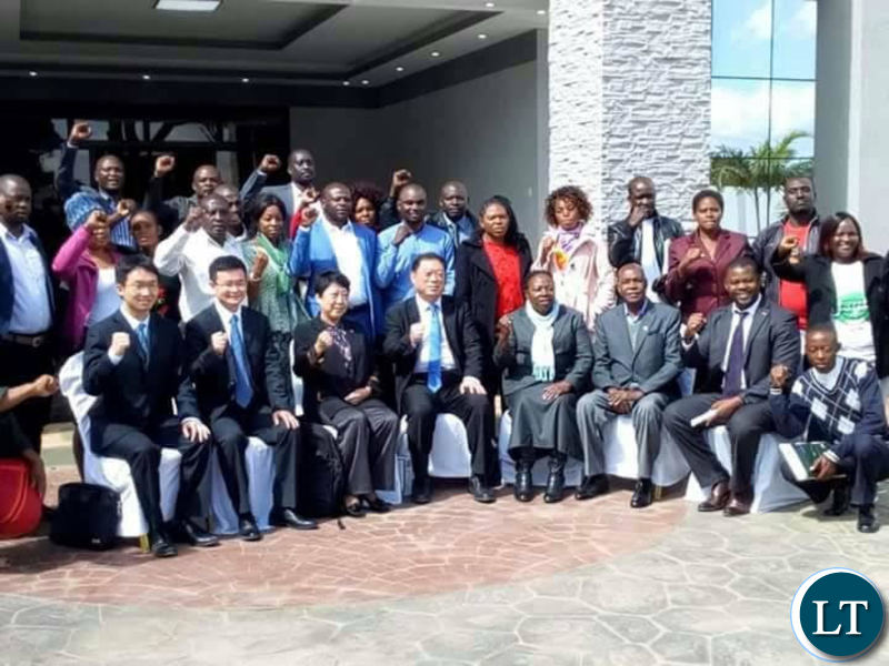 Officials from the Chinese Communist Party at the PF Secretariat