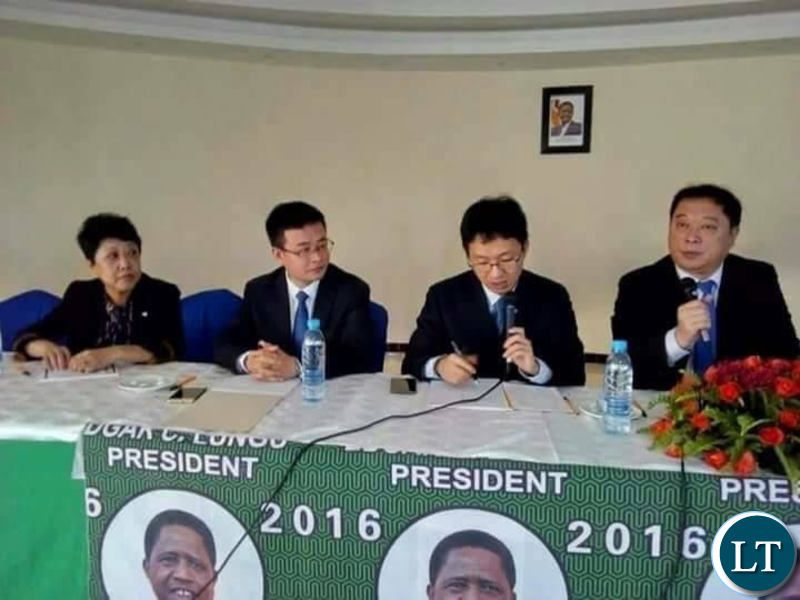 Officials from the Chinese Communist Party at the PF Secretariat