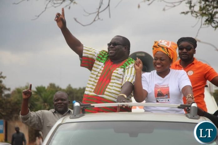 Kambwili and Saboi campaigning in Chawama