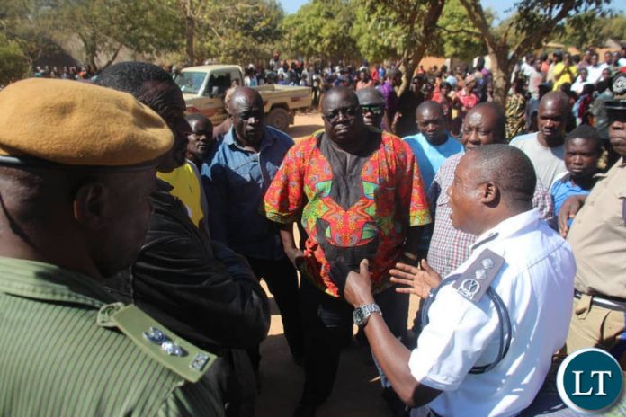 Police trying to reason with NDC officials