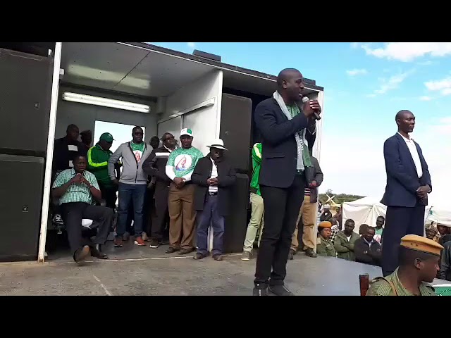 President Lungu at a Rally in Eastern Province
