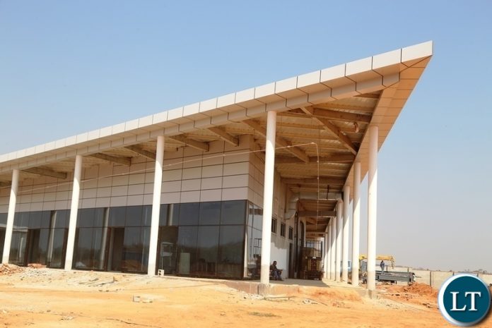 Airport Shopping mall 70% done at Kenneth Kaunda International (KKIA) one of the facility costing $360 million