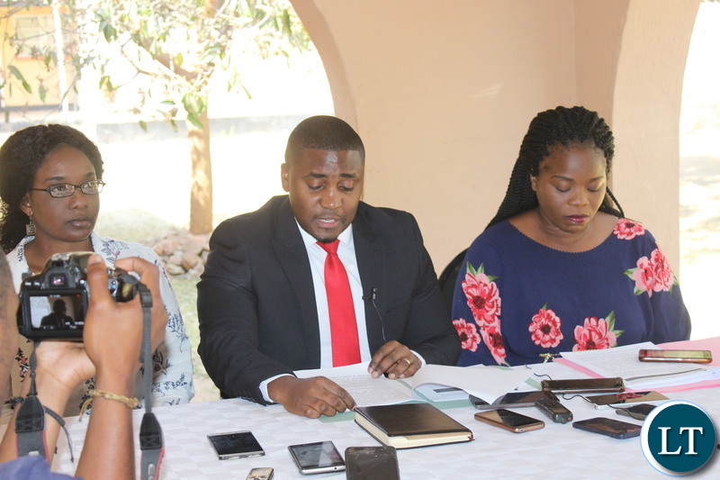 ZCID Board Spokesperson Jackson Silavwe