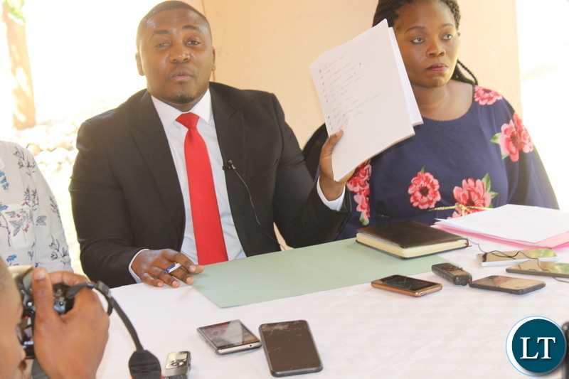 ZCID Board Spokesperson Jackson Silavwe