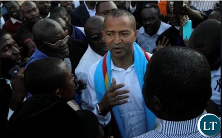 TP Mazembe owner Moise Katumbi visits Rainford Kalaba in hospital