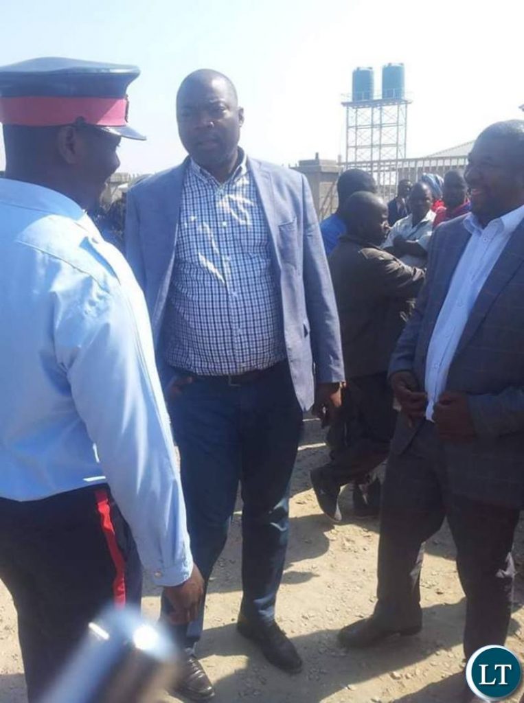  Lusaka Province Bowman Lusambo busts  illegal roadblock 
