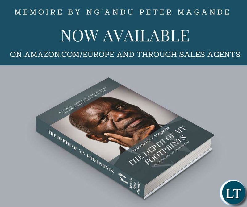 Front cover of Mr Magande’s memoir