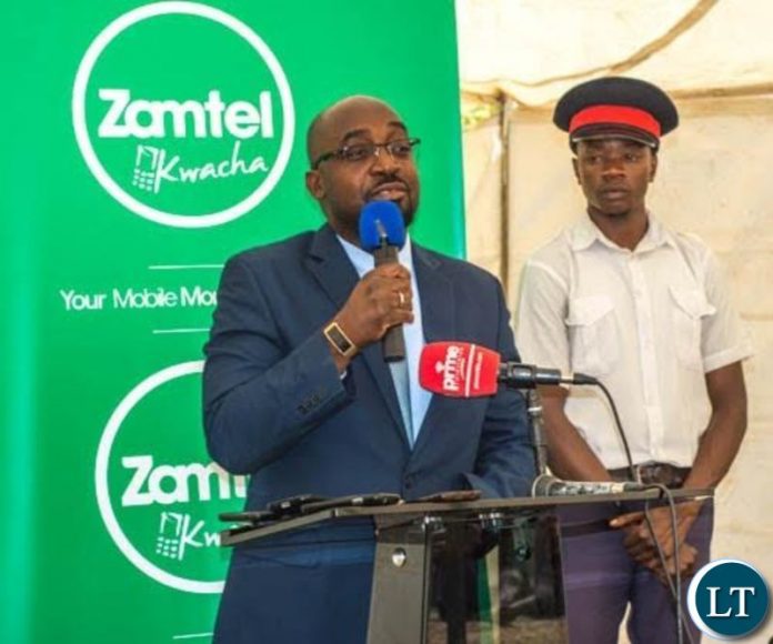 Transport and Communications Minister Brian Mushimba speaking during the launch of a new communication tower at Kalilo in Chingola rural. Transport and Communications Minister Brian Mushimba speaking during the launch of a new communication tower at Kalilo in Chingola rural.