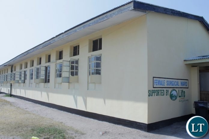 Lewanika General Hospital Female Surgical Ward painted by ZSIC-LIFE to celebrate 50 years in existence.