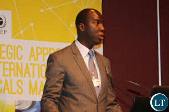 Ministry of Mines Permanent Secretary Barnaby Mulenga