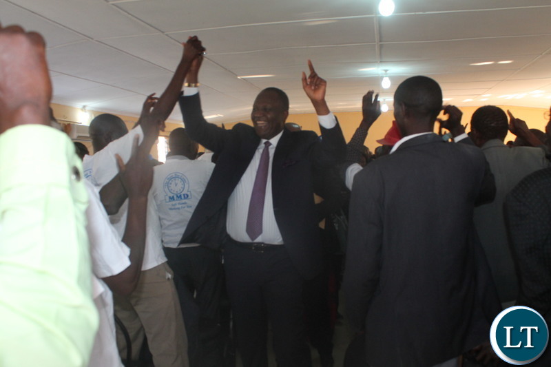 Felix Mutati Opening a two day Provincial Conference in Luapula
