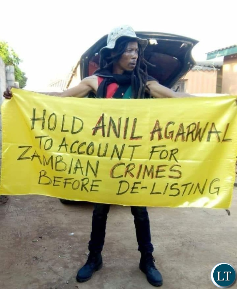 Maiko Zulu KCM Protest