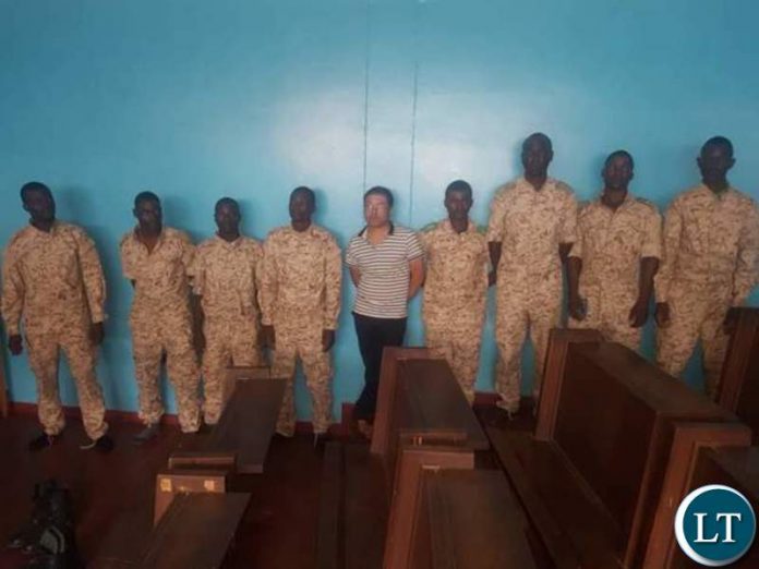 Chinese military training in Zambia 2