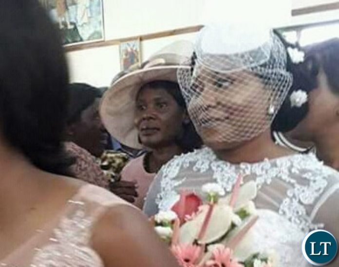 Minister of livestock and Fisheries Kampamba Mulenga at her wedding Minister of livestock and Fisheries Kampamba Mulenga at her wedding