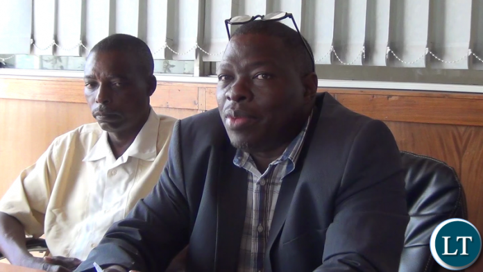 ZCTU Secretary General Cosmas Mukuka