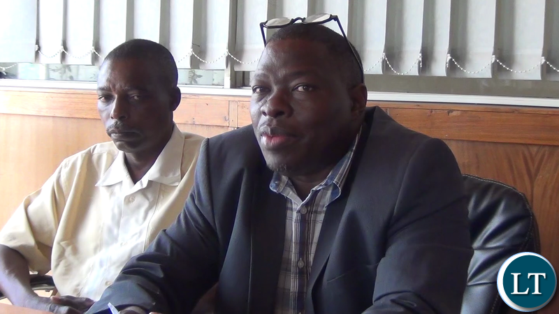 ZCTU Secretary General Cosmas Mukuka