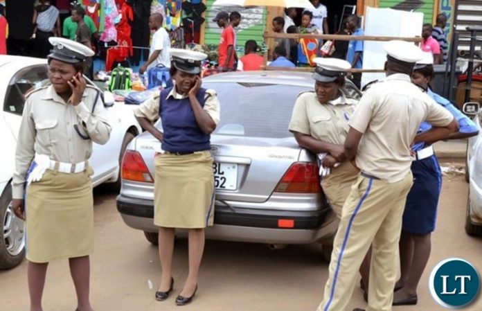 Zambia Police Traffic Officers