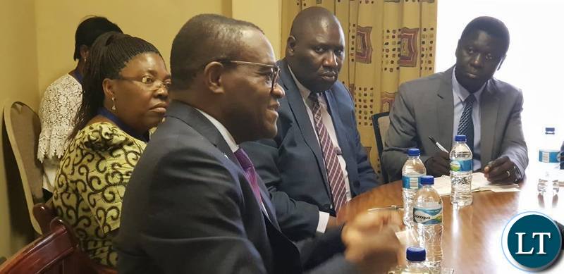 World Bank Country Director in charge of Botswana, Lesotho, Namibia, Eswatini, Zambia and Zimbabwe, Mr. Paul Noumba Um