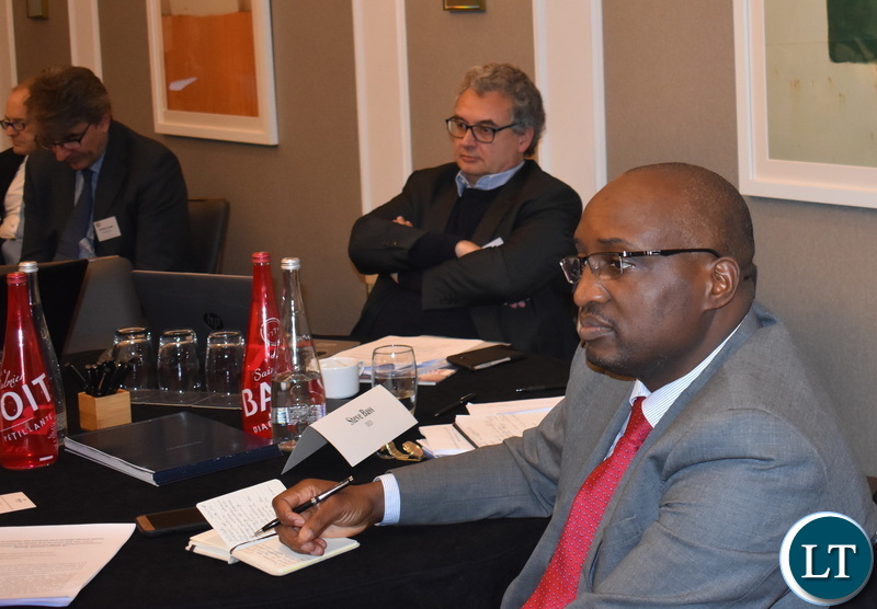 5. Chola J. Chabala at World Bank WAVES, Paris, France 28-11-2018. picture Chibaula Silwamba