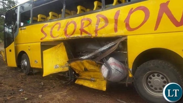 Chibombo Bus Truck Accident