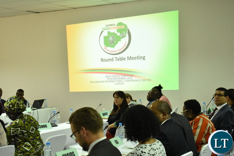 Census 2020 meeting with donors. Photo MNDP