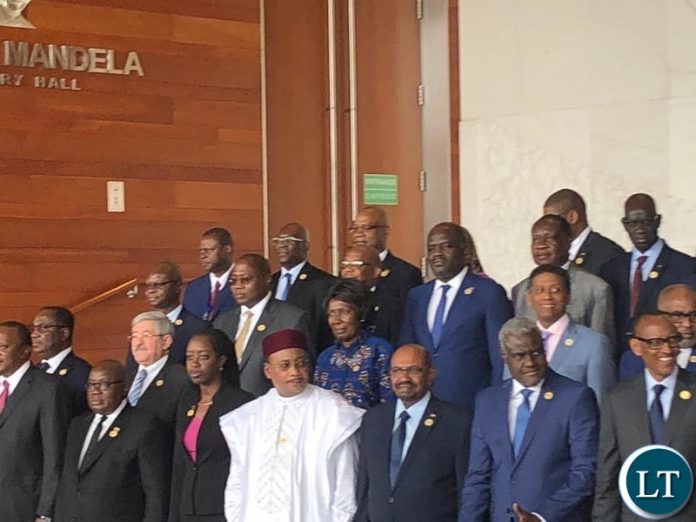 Inonge Wina at the AU Summit