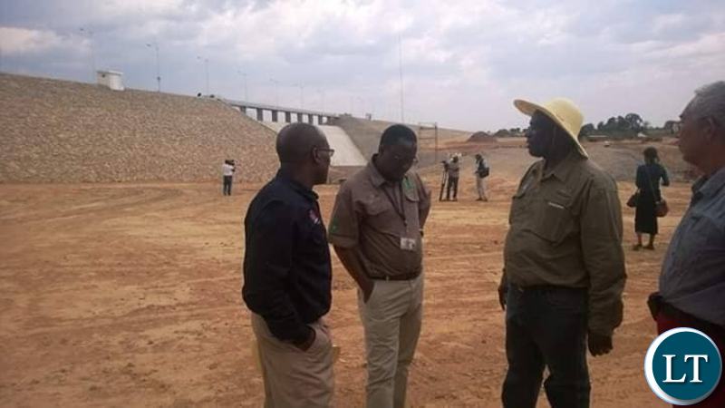 Mwomboshi Dam in Chisamba District