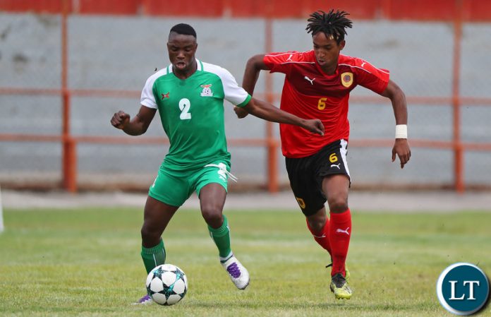 Football - 2018 COSAFA U20 Championship - 3/4 Place Playoff - Angola v Zambia - Nkana Stadium