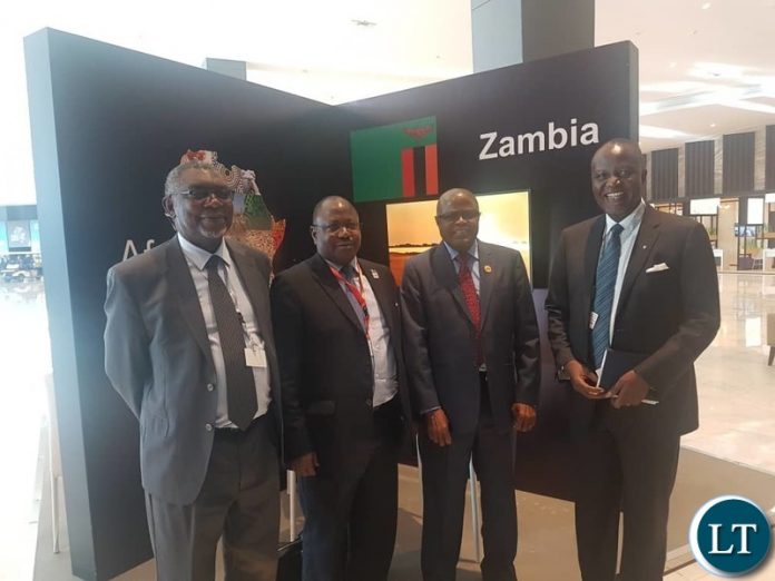 Hon Chris Yaluma minister of Commerce, Hon Felix Mutati, Lusaka lawyer Sakwiba Sikota and Maj Gen. Topply Lubaya Zambias Ambassador to Egypt.