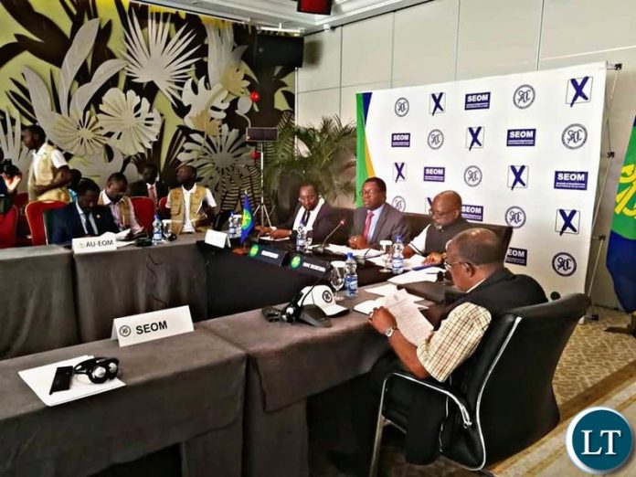 The Heads of International Electoral Observation Missions (IEOM) present for the 2018 presidential, legislative and provincial elections in the Democratic Republic of congo (DRC)