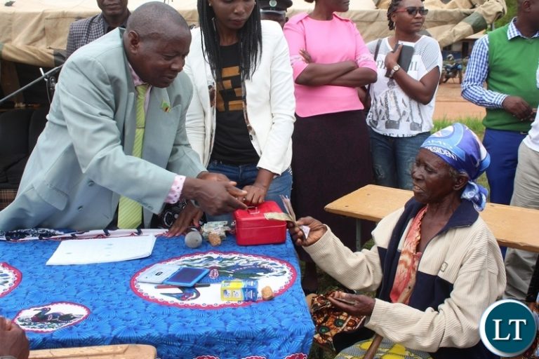 Mongu Aided With Funds Under Emergency Cash Transfer