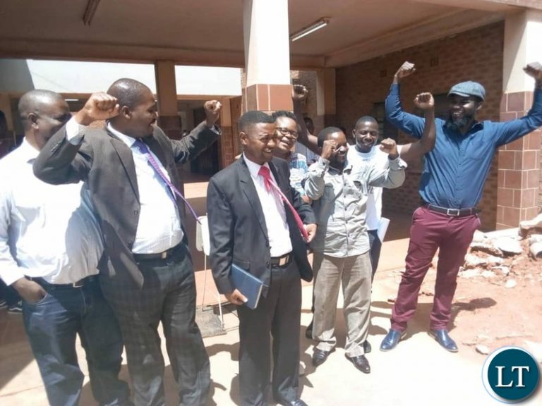 Laura Miti, Pilato and other protestors acquitted