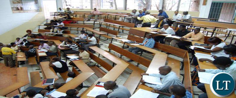 Exams at UNZA