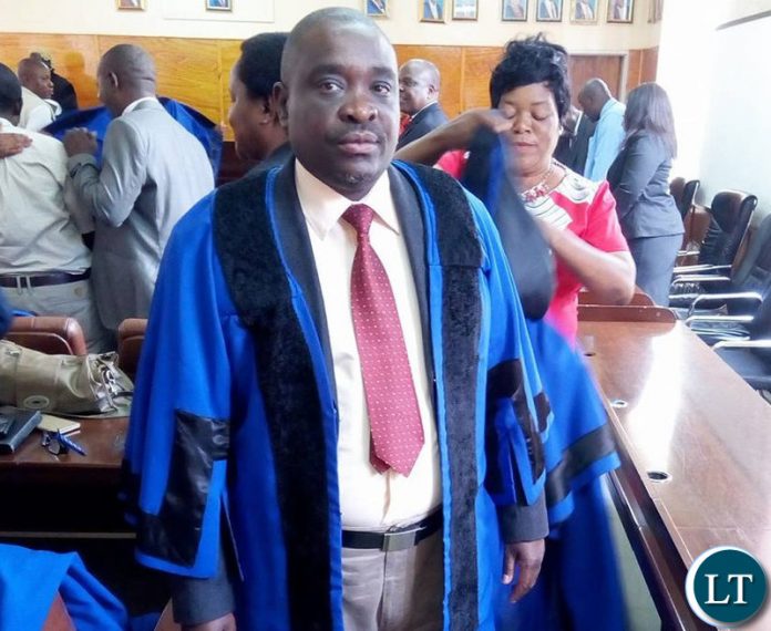 Ndola District Youth Secretary Oscar Himanga