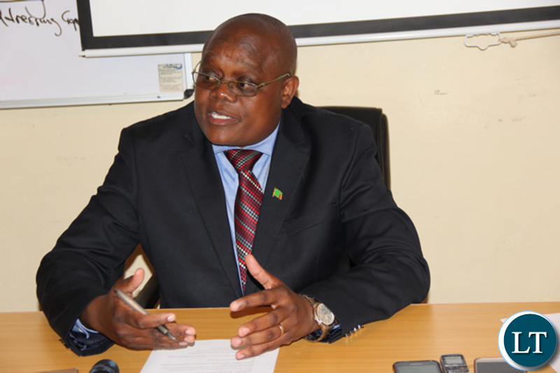 Ministry of Health Permanent Secretary for Technical services Kennedy Malama