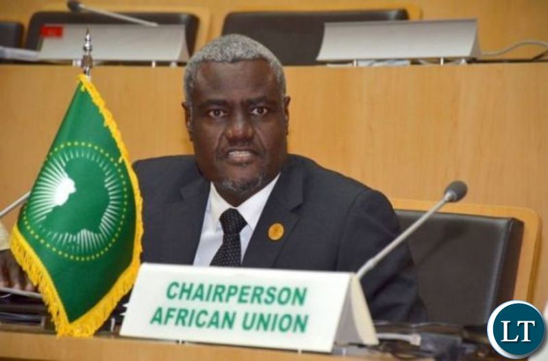 African Union Chairperson Moussa Faki Mahamat