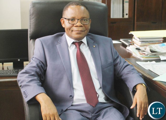 Ministry of Mines and Minerals Development Permanent Secretary Paul Chanda