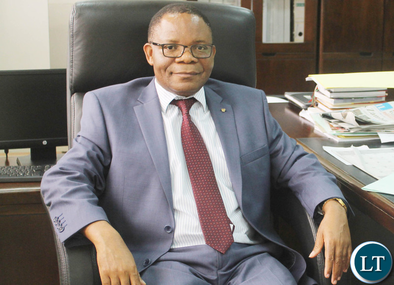Ministry of Mines and Minerals Development Permanent Secretary Paul Chanda