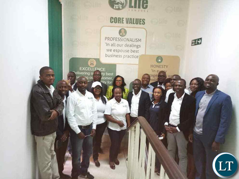 The ZUFIAW team and ZSIC management after the signing ceremony