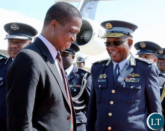 Zambia Air force Deputy Commander Major Gen. Kapotwe Chintu