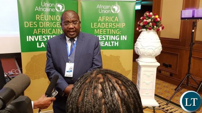 Health Minister Dr Chitalu Chilufya
