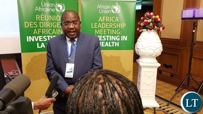 Health Minister Dr Chitalu Chilufya