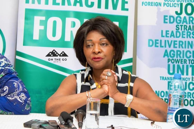 Minister of Finance Margaret Mwanakatwe